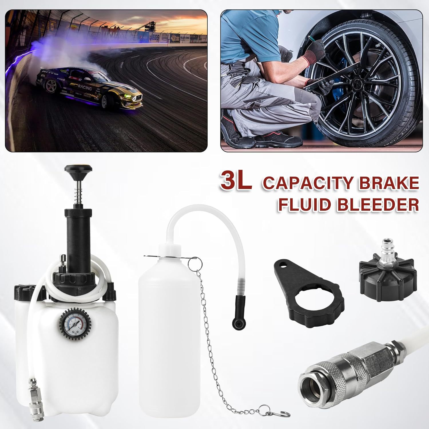 3L Large Capacity 1Set Brake O - đánh giá và giá Brake Fluid