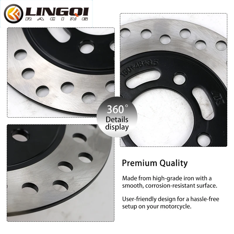 LINGQI RACING 160mm Brake Disc - đánh giá và giá Brake Pads Bike